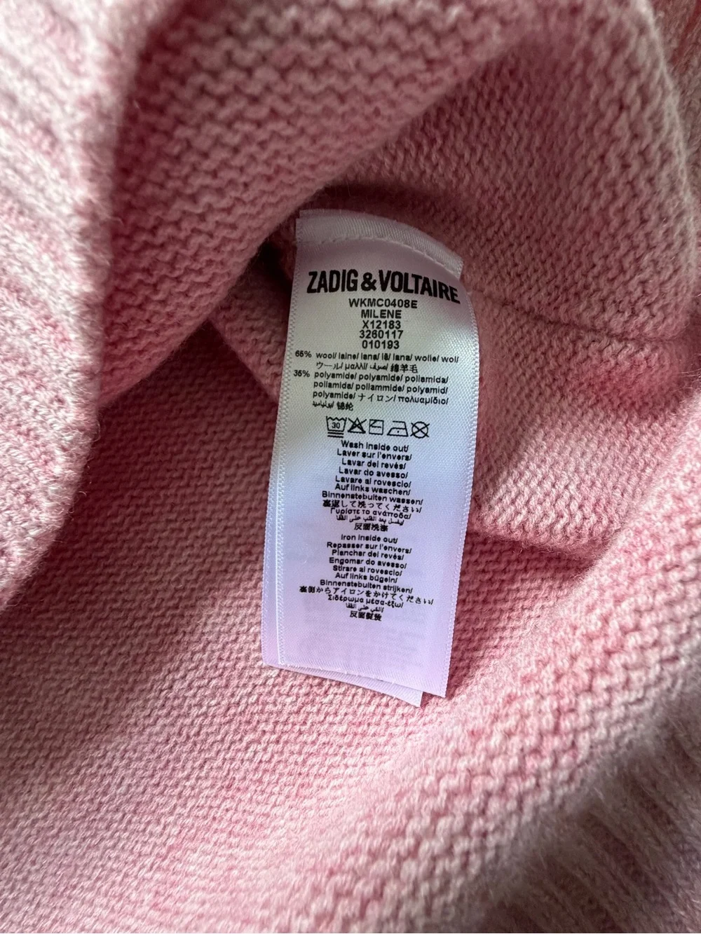 Zadig & Voltaire warmth zip everyday